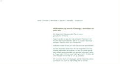 Desktop Screenshot of cafepastis-zw.de